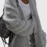 Daniela Cardigan de Mezcla de Cachemira Suave