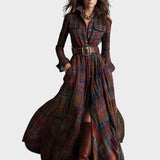 Elena | Camisa Vestido Clásico Elegante