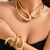 Pulsera Asimétrica Recortada