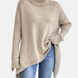 Brigitte | Suéter de Cuello Alto Larga