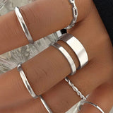 Conjunto de 7 Anillos
