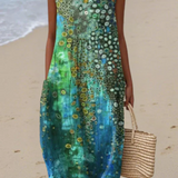 Sara™ Vestido Midi Arrecife