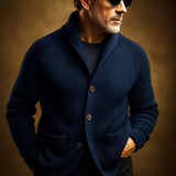 Valentín | CÁRDIGAN DE LANA A COSTE PARA HOMBRE