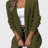 Anneliese Cárdigan de Mezcla de Cachemira Premium