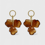 Pendientes con Colgante de Flor