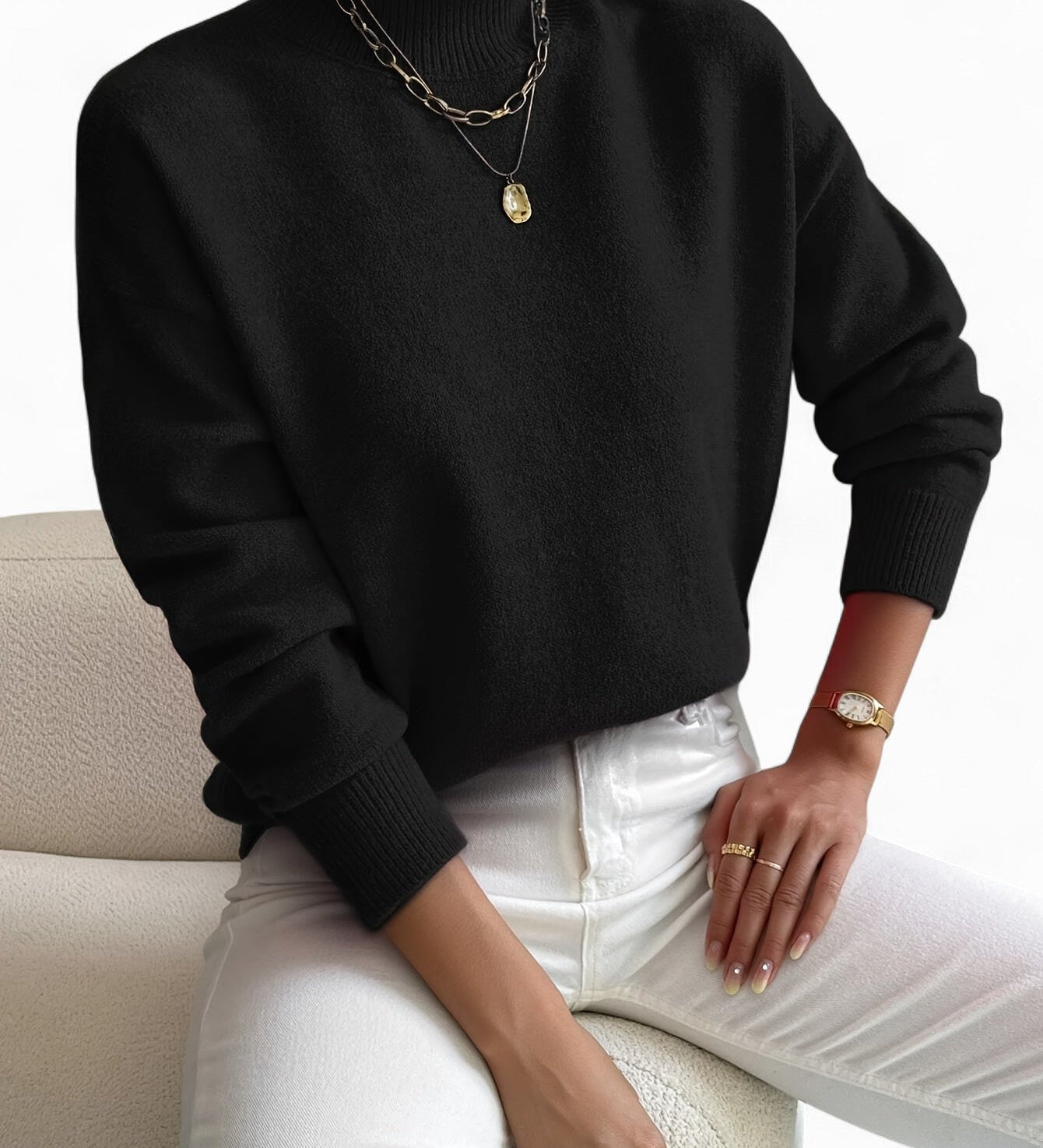 Ivone – Suéter de Punto Acogedor